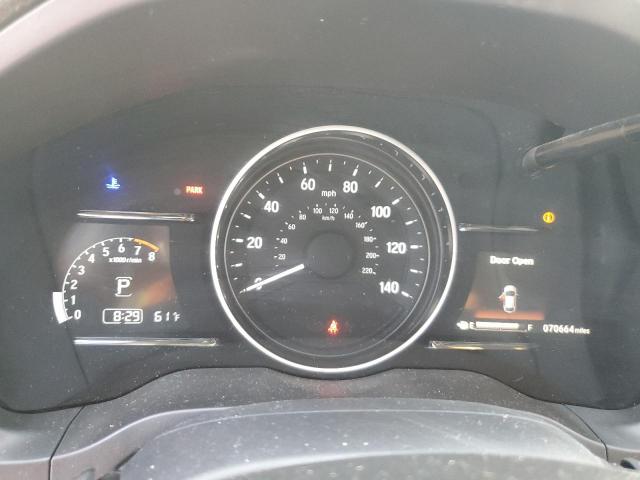 3CZRU6H77MM709599 - 2021 HONDA HR-V EXL GRAY photo 9