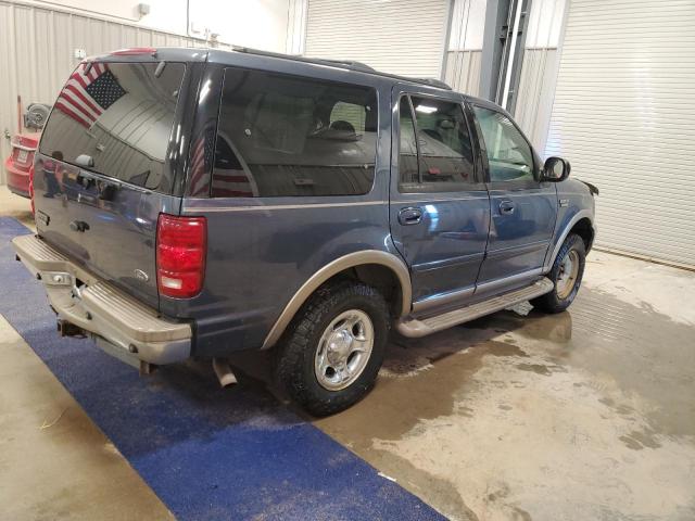1FMFU18L42LA59519 - 2002 FORD EXPEDITION EDDIE BAUER BLUE photo 3