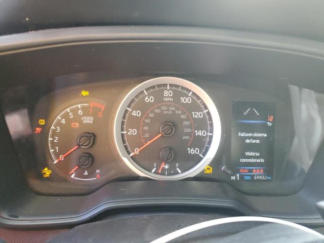 JTDS4MCE0MJ059285 - 2021 TOYOTA COROLLA SE WHITE photo 9