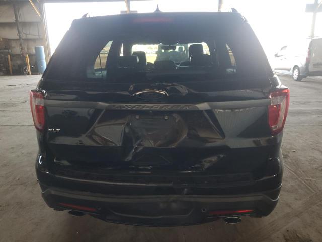 1FM5K7D85JGA81087 - 2018 FORD EXPLORER XLT BLACK photo 6