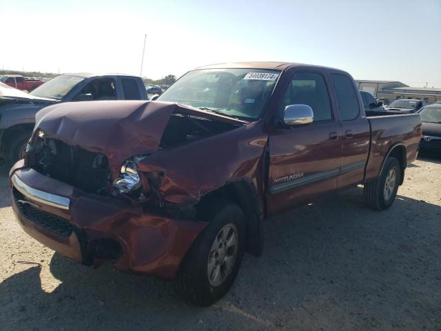 5TBRT34136S482822 - 2006 TOYOTA TUNDRA ACCESS CAB SR5 BURGUNDY photo 1