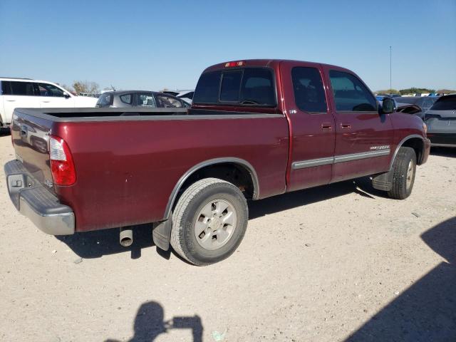5TBRT34136S482822 - 2006 TOYOTA TUNDRA ACCESS CAB SR5 BURGUNDY photo 3