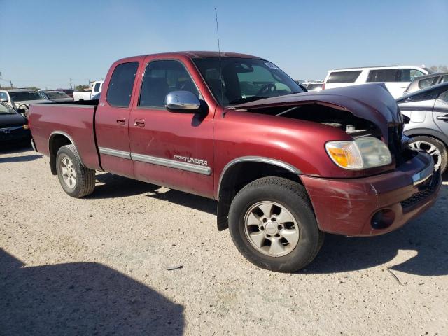 5TBRT34136S482822 - 2006 TOYOTA TUNDRA ACCESS CAB SR5 BURGUNDY photo 4