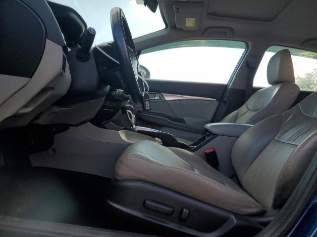 2HGFB2F90FH503118 - 2015 HONDA CIVIC EXL BLUE photo 7