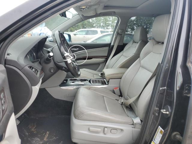 5FRYD3H44GB004515 - 2016 ACURA MDX TECHNOLOGY BLUE photo 7