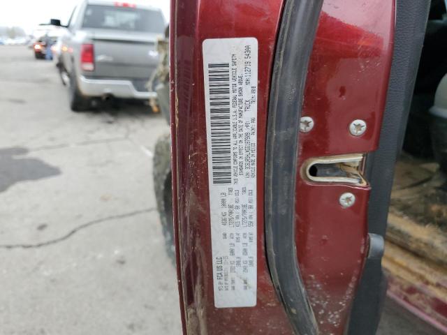 3C6UR5HLXGG187909 - 2016 RAM 2500 ST BURGUNDY photo 12