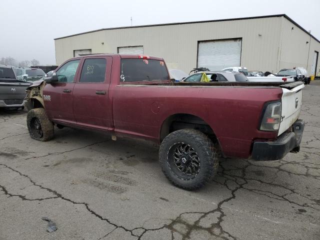 3C6UR5HLXGG187909 - 2016 RAM 2500 ST BURGUNDY photo 2