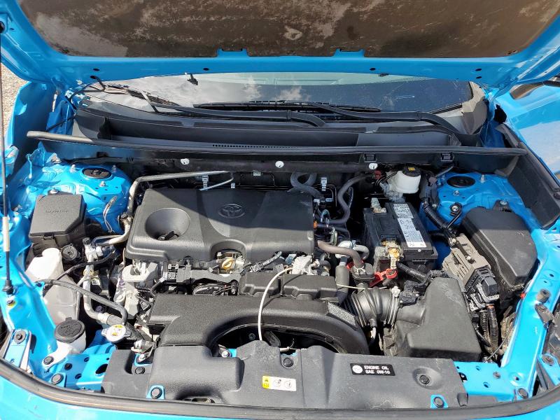 2T3H1RFV1MW145749 - 2021 TOYOTA RAV4 LE BLUE photo 11