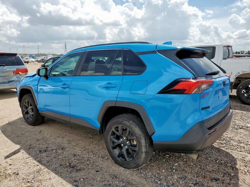 2T3H1RFV1MW145749 - 2021 TOYOTA RAV4 LE BLUE photo 2