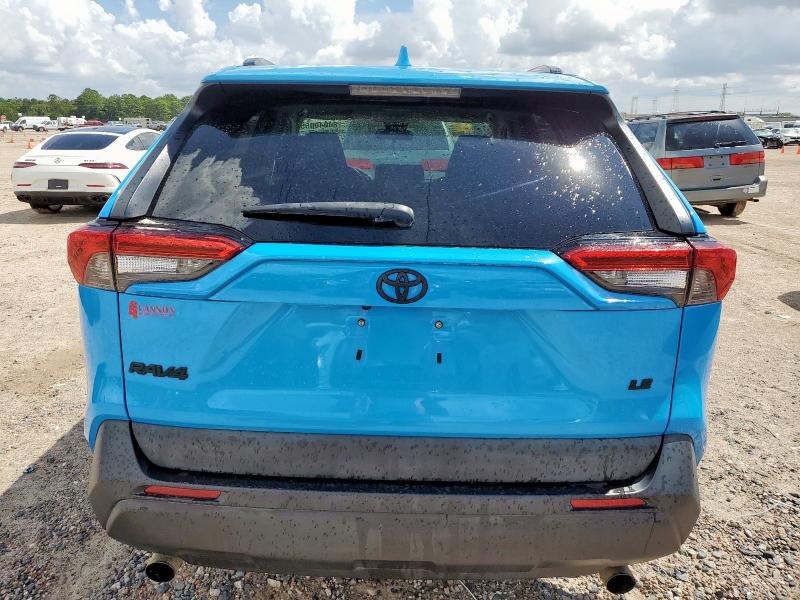 2T3H1RFV1MW145749 - 2021 TOYOTA RAV4 LE BLUE photo 6