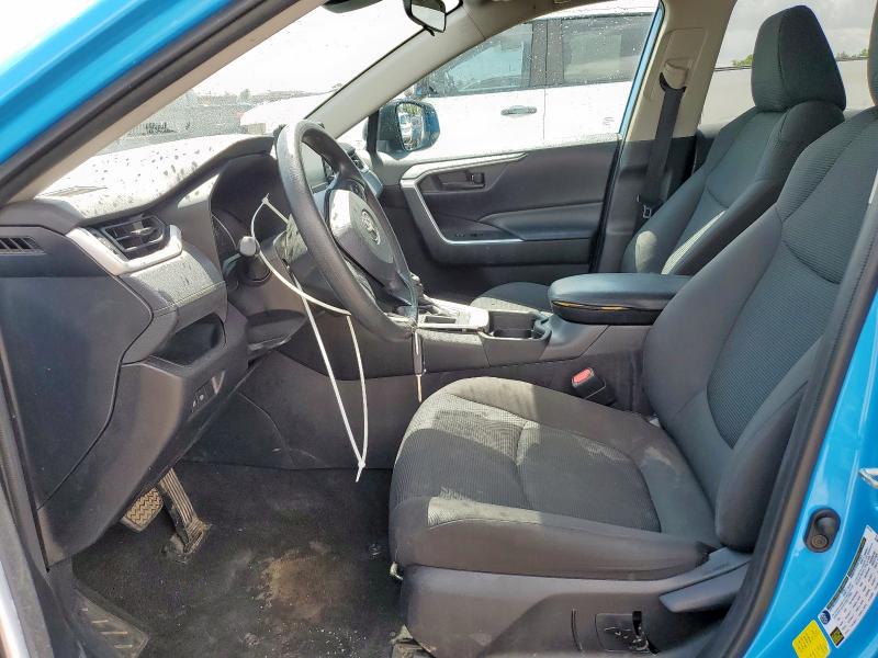 2T3H1RFV1MW145749 - 2021 TOYOTA RAV4 LE BLUE photo 7