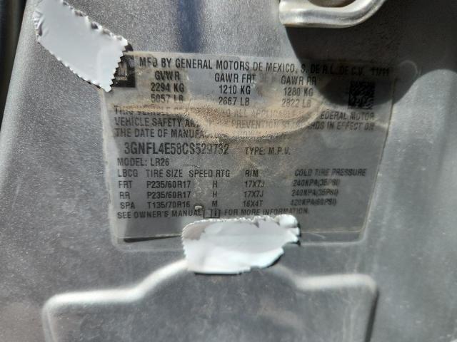 3GNFL4E58CS529732 - 2012 CHEVROLET CAPTIVA SPORT SILVER photo 14