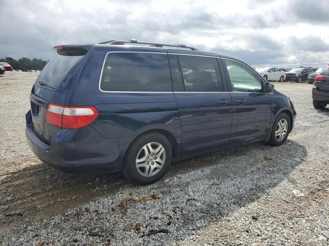 5FNRL384X7B010165 - 2007 HONDA ODYSSEY EX BLUE photo 3