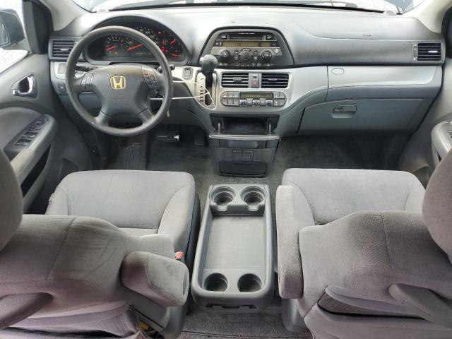 5FNRL384X7B010165 - 2007 HONDA ODYSSEY EX BLUE photo 8