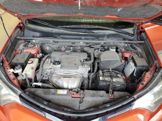 JTMBFREV0GJ084597 - 2016 TOYOTA RAV4 LE ORANGE photo 11