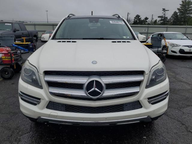 4JGDF7CE6EA393581 - 2014 MERCEDES-BENZ GL 450 4MATIC WHITE photo 5