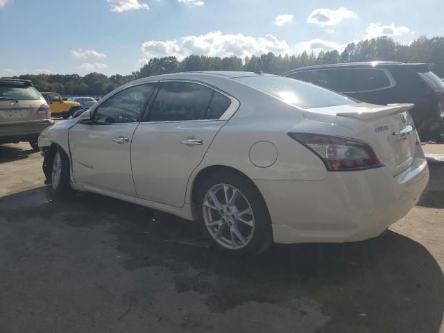 1N4AA5AP4DC845731 - 2013 NISSAN MAXIMA S WHITE photo 2