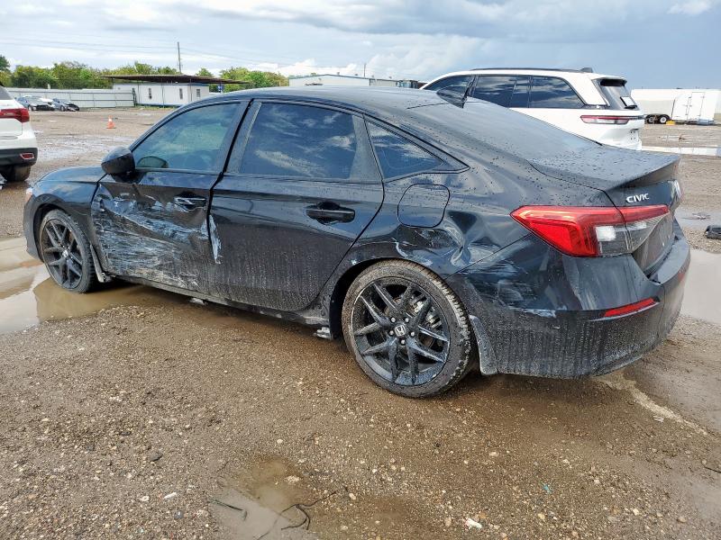 2HGFE2F56NH582930 - 2022 HONDA CIVIC SPORT შავი ფოტო 2
