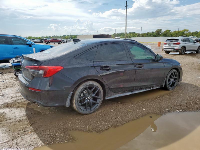 2HGFE2F56NH582930 - 2022 HONDA CIVIC SPORT შავი ფოტო 3