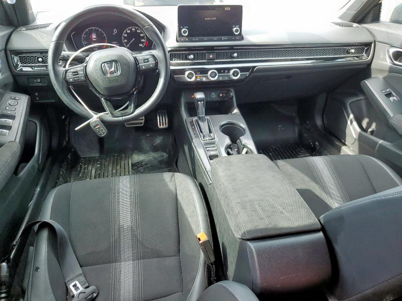 2HGFE2F56NH582930 - 2022 HONDA CIVIC SPORT შავი ფოტო 8