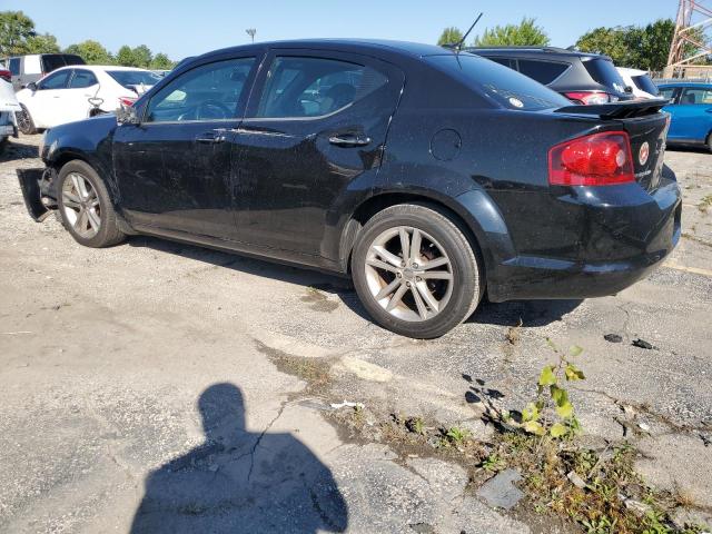 1C3CDZCG2DN746445 - 2013 DODGE AVENGER SXT Czarny zdjęcie 2