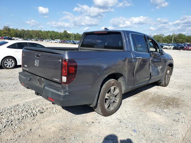 5FPYK3F76KB003791 - 2017 HONDA RIDGELINE RTL ნაცრისფერი ფოტო 3