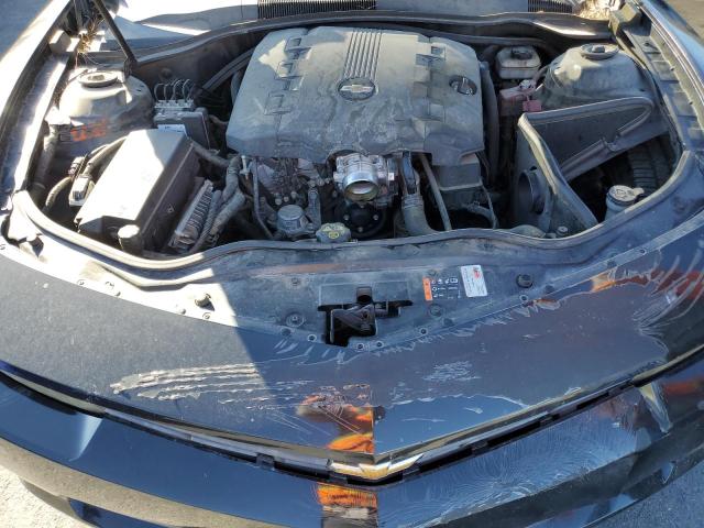 2G1FA1E30E9265507 - 2014 CHEVROLET CAMARO LS შავი ფოტო 11