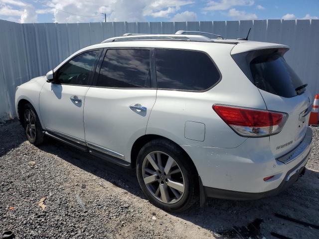 5N1AR2MM5EC710421 - 2014 NISSAN PATHFINDER S أبيض صورة 2