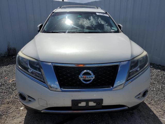 5N1AR2MM5EC710421 - 2014 NISSAN PATHFINDER S أبيض صورة 5