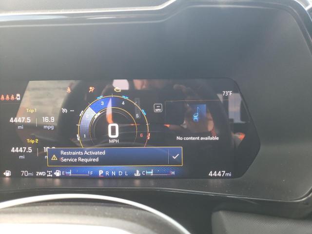 1GCPTDEKXR1303883 - 2024 CHEVROLET COLORADO Z71 SILVER photo 9