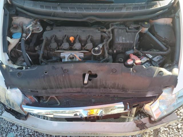 2HGFA1F52AH523034 - 2010 HONDA CIVIC LX WHITE photo 11