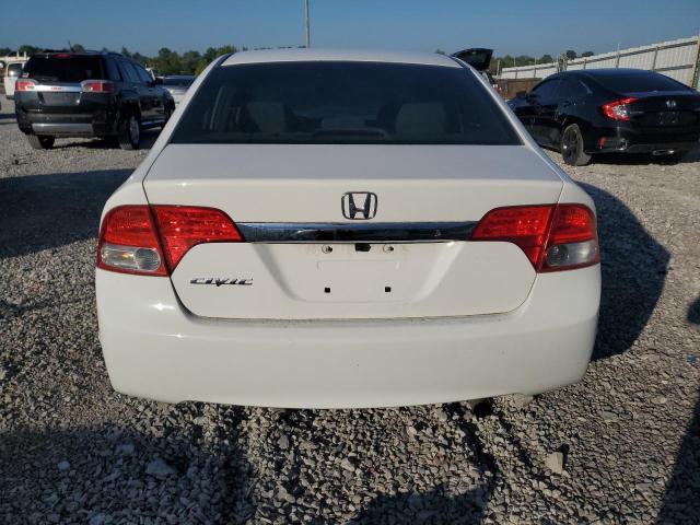 2HGFA1F52AH523034 - 2010 HONDA CIVIC LX WHITE photo 6