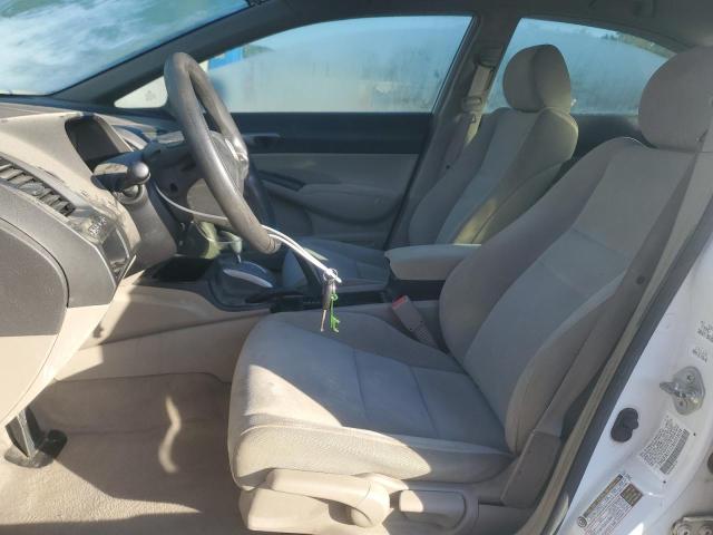 2HGFA1F52AH523034 - 2010 HONDA CIVIC LX WHITE photo 7