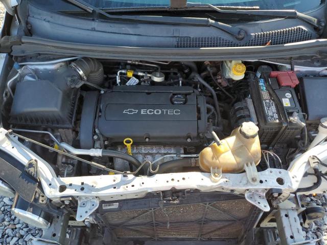 1G1JC5SH6E4218044 - 2014 CHEVROLET SONIC LT SILVER photo 11