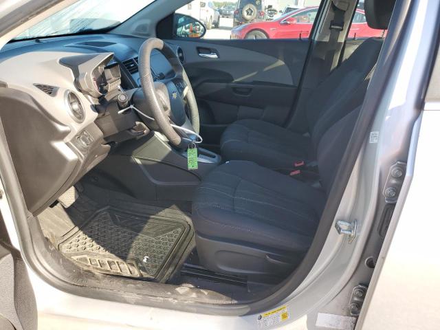 1G1JC5SH6E4218044 - 2014 CHEVROLET SONIC LT SILVER photo 7