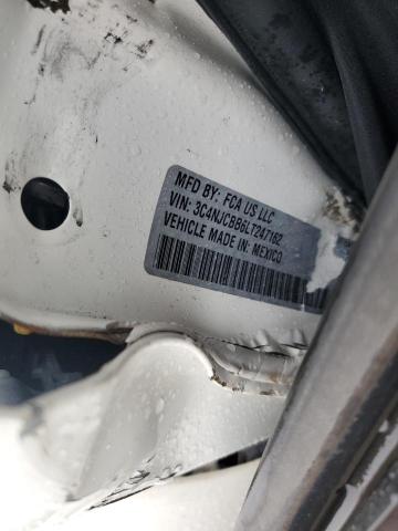 3C4NJCBB6LT247162 - 2020 JEEP COMPASS LATITUDE WHITE photo 13