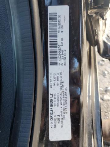 1C3CDZCB4CN161742 - 2012 DODGE AVENGER SXT შავი ფოტო 12