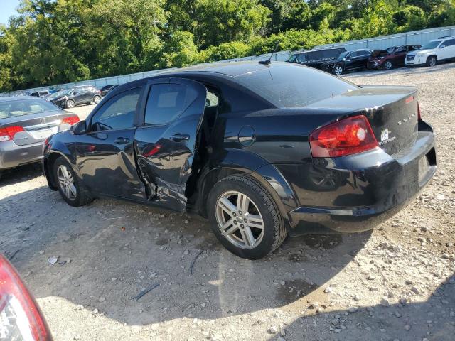 1C3CDZCB4CN161742 - 2012 DODGE AVENGER SXT შავი ფოტო 2