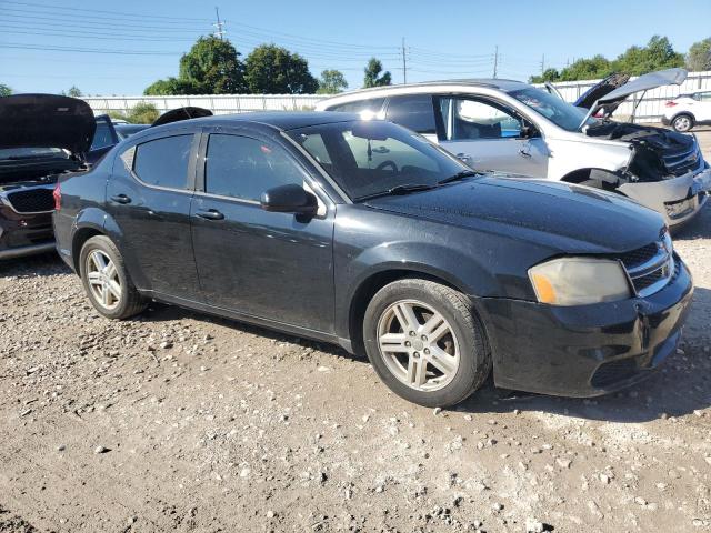 1C3CDZCB4CN161742 - 2012 DODGE AVENGER SXT შავი ფოტო 4