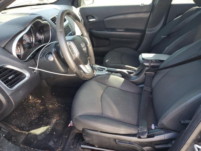 1C3CDZCB4CN161742 - 2012 DODGE AVENGER SXT შავი ფოტო 7