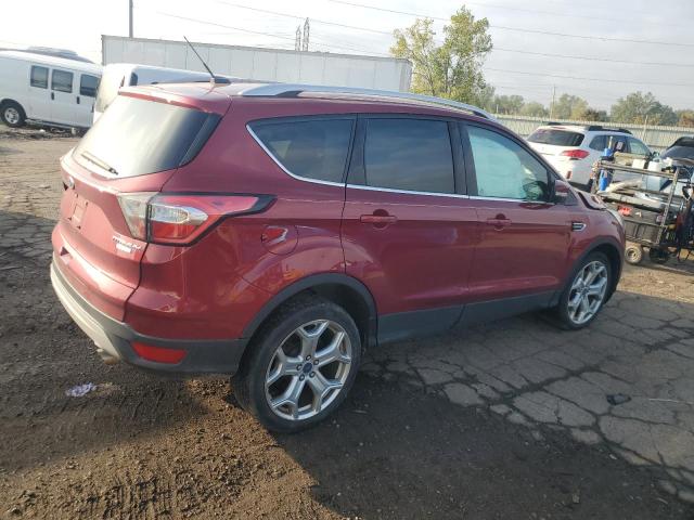 1FMCU0J96HUB01252 - 2017 FORD ESCAPE TITANIUM RED photo 3
