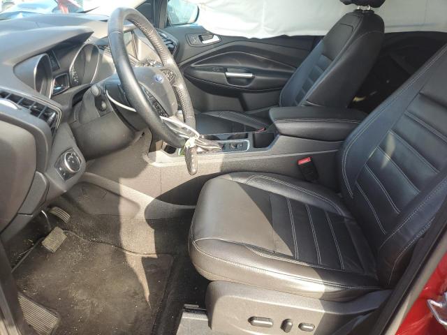 1FMCU0J96HUB01252 - 2017 FORD ESCAPE TITANIUM RED photo 7