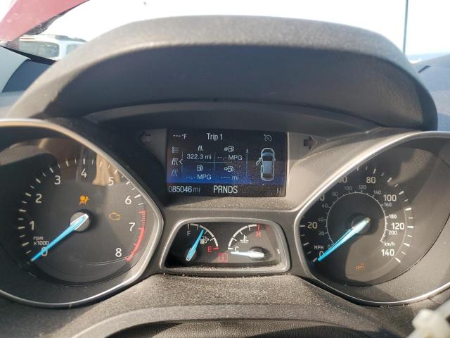 1FMCU0J96HUB01252 - 2017 FORD ESCAPE TITANIUM RED photo 9