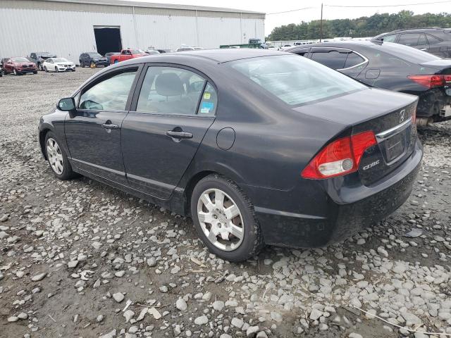 19XFA16569E047764 - 2009 HONDA CIVIC LX BLACK photo 2