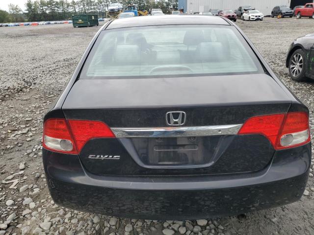 19XFA16569E047764 - 2009 HONDA CIVIC LX BLACK photo 6