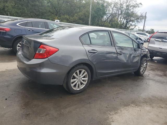 19XFB2F81CE322705 - 2012 HONDA CIVIC EX ნაცრისფერი ფოტო 3