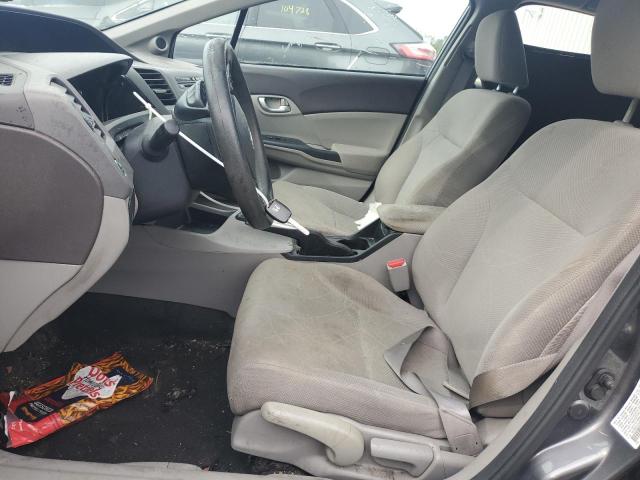 19XFB2F81CE322705 - 2012 HONDA CIVIC EX ნაცრისფერი ფოტო 7