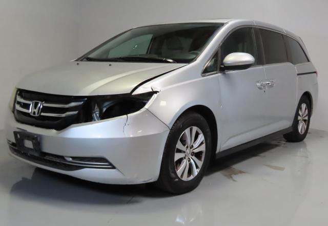5FNRL5H69EB041322 - 2014 HONDA ODYSSEY EXL Gümüş fotoğraf 2