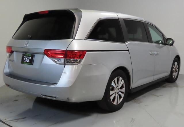 5FNRL5H69EB041322 - 2014 HONDA ODYSSEY EXL Gümüş fotoğraf 3