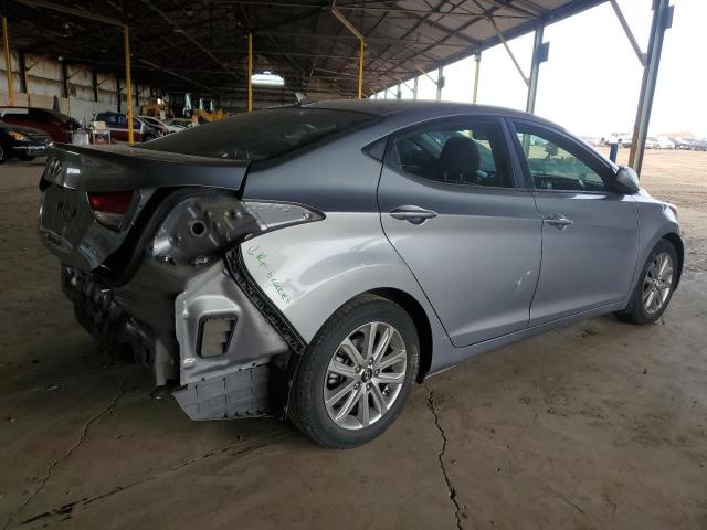 KMHDH4AEXGU478582 - 2016 HYUNDAI ELANTRA SE SILVER photo 3